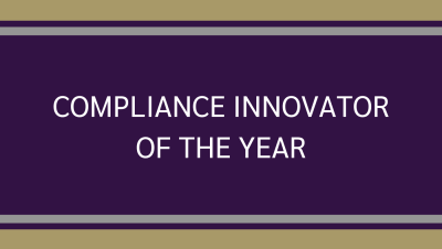 Compliance Innovator of the Year